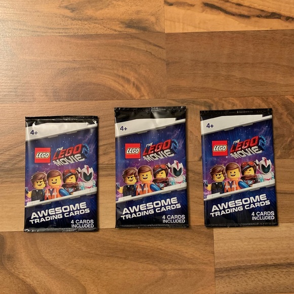 New 3 Pack THE LEGO® MOVIE 2™ Trading Card Packs! - Picture 5 of 7